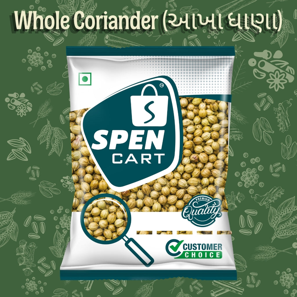 Dhana / Whole Coriander (આખા ધાણા)
