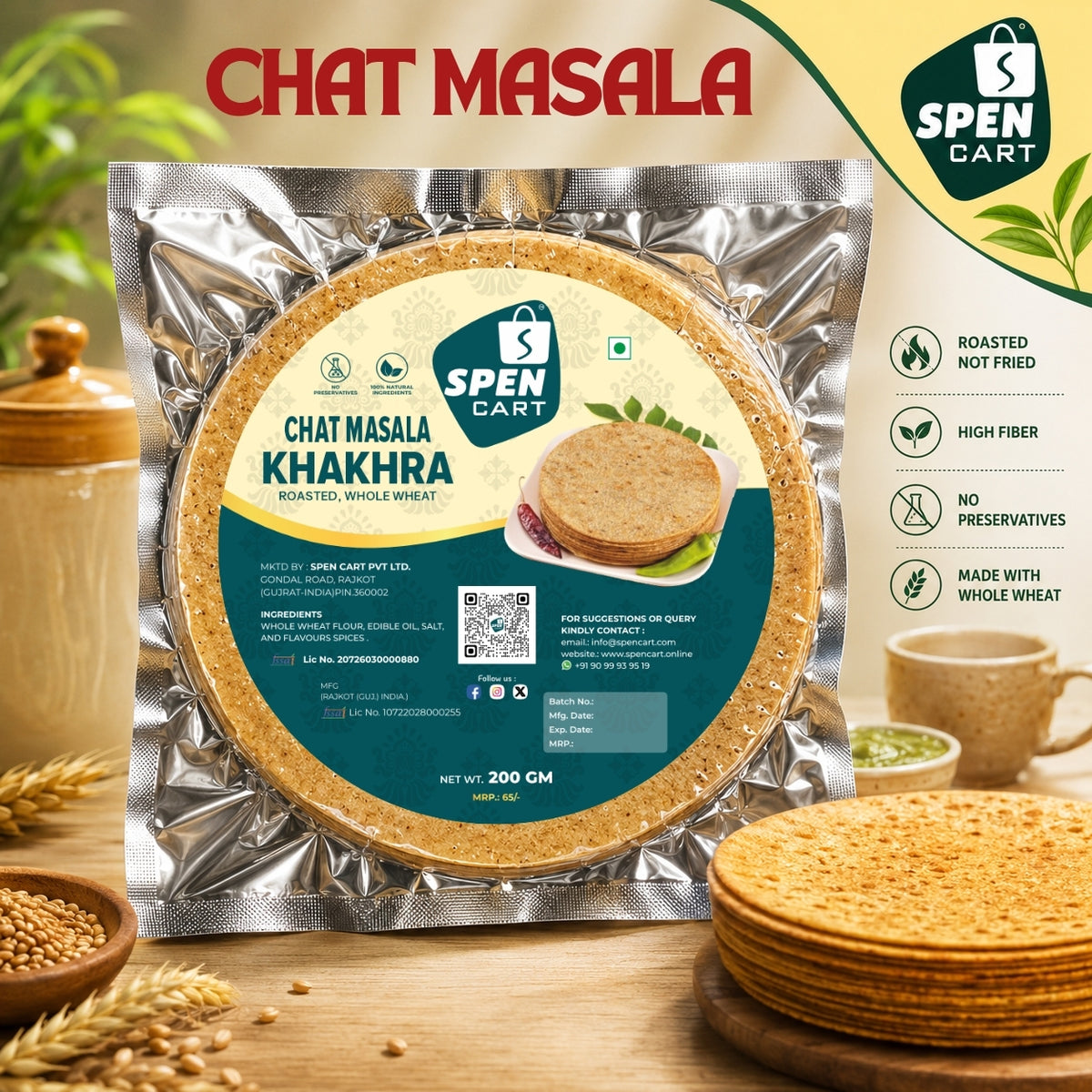 Chat Masala | The Crispy Snack