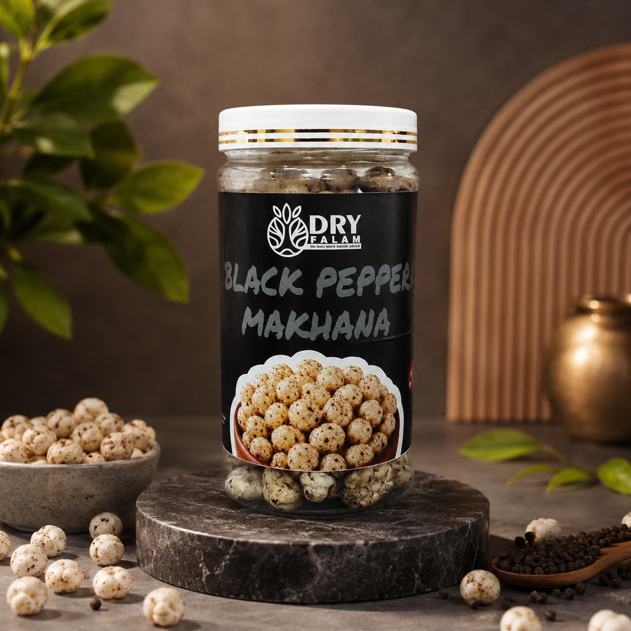 Black Pepper Roasted Makhana