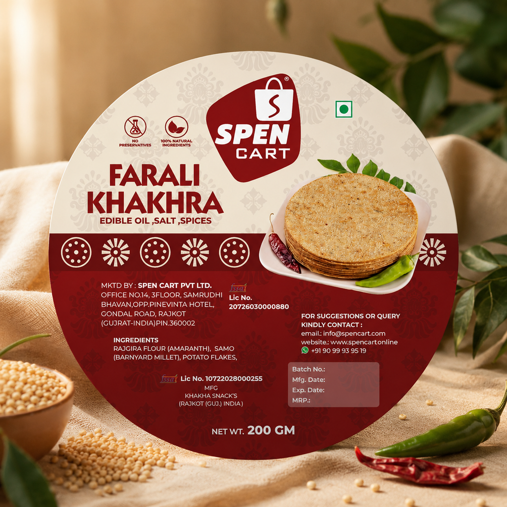 Farali Khakhra | Crispy Fasting Snack
