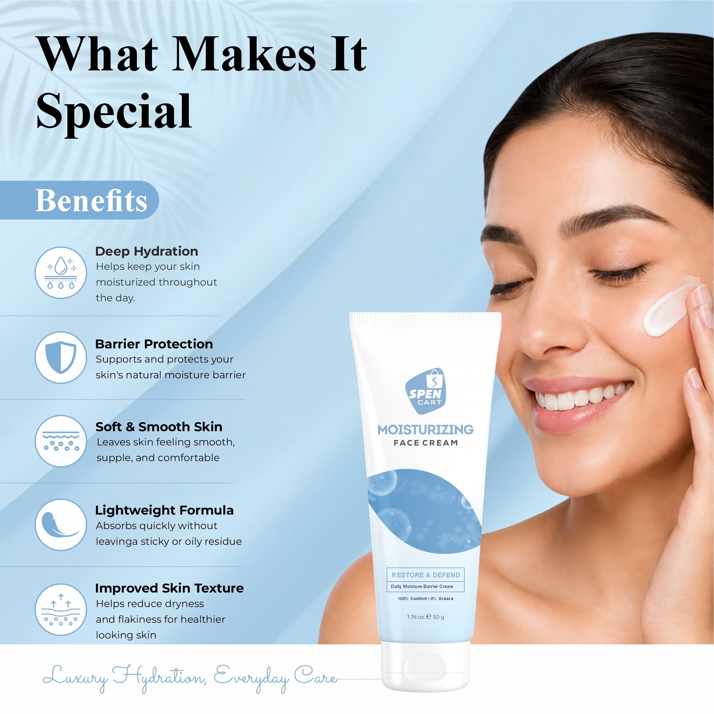 Moisturizing Face Cream | Daily Hydration