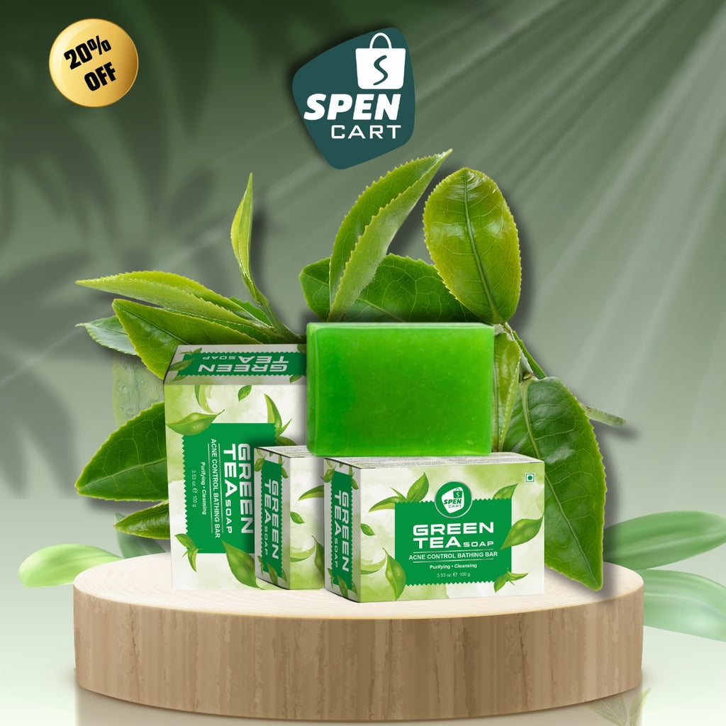 Green Tea Soap | Acne Control Bathing Bar