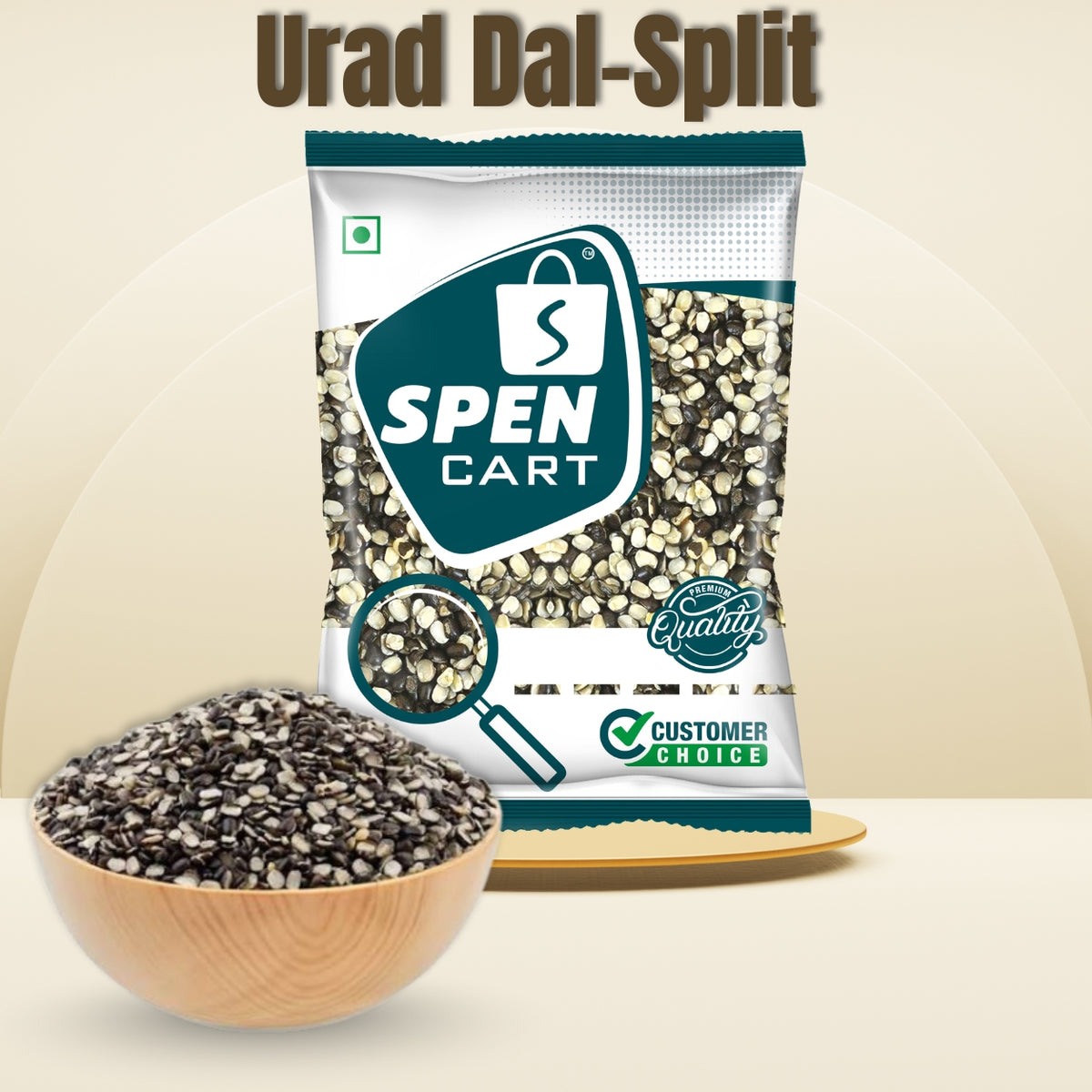 Urad Dal-Split / Chilka (અળદ ફાડા)