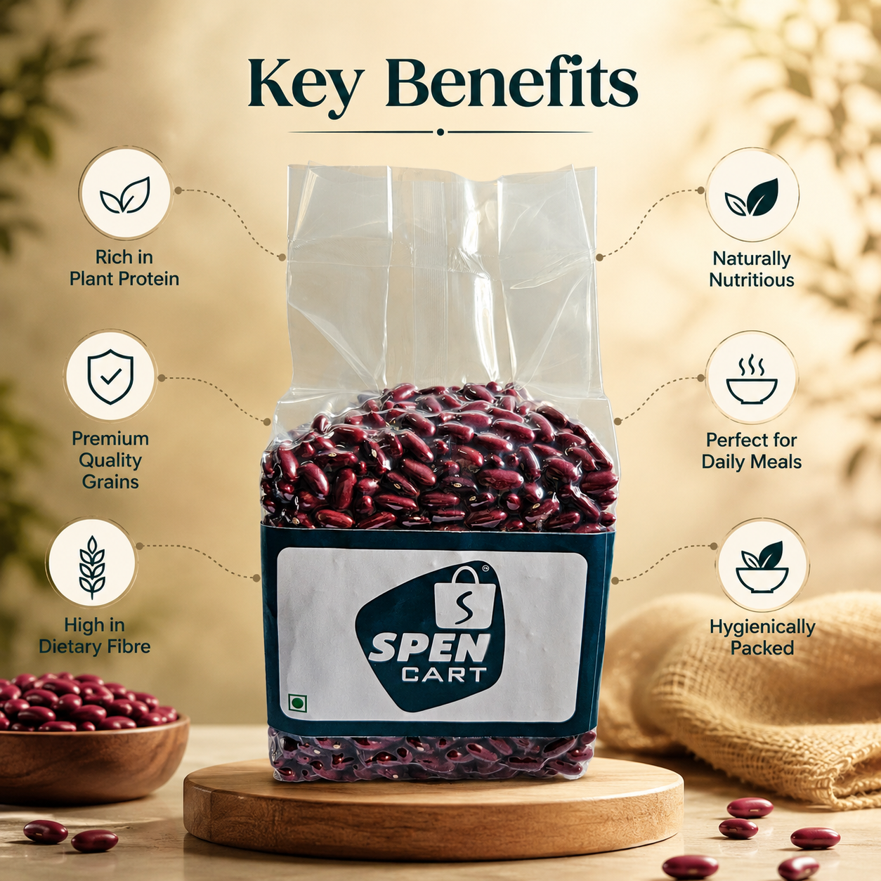 Red Rajma Beans (લાલ રાજમા)
