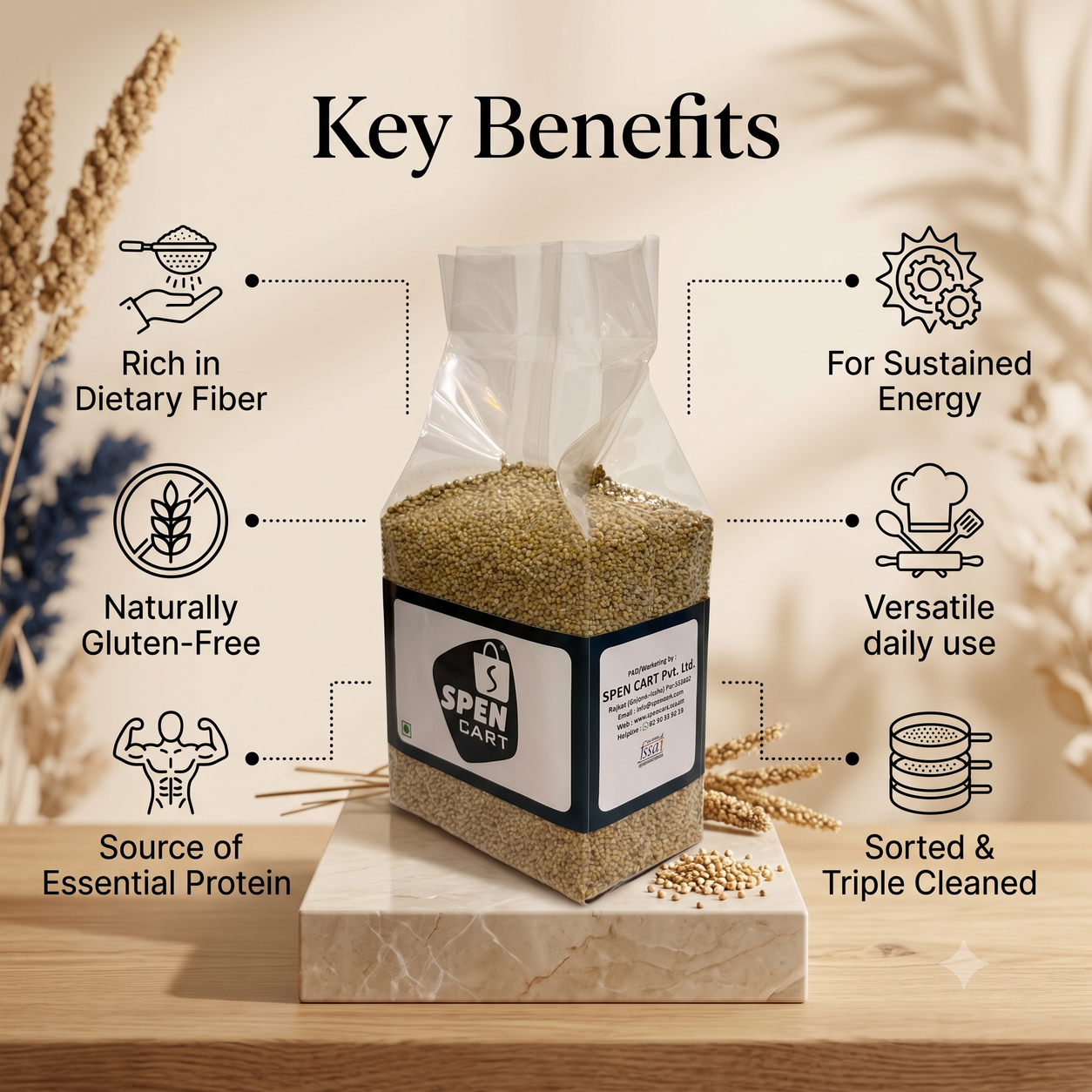 Pearl Millet \ Bajra  (બાજરો)
