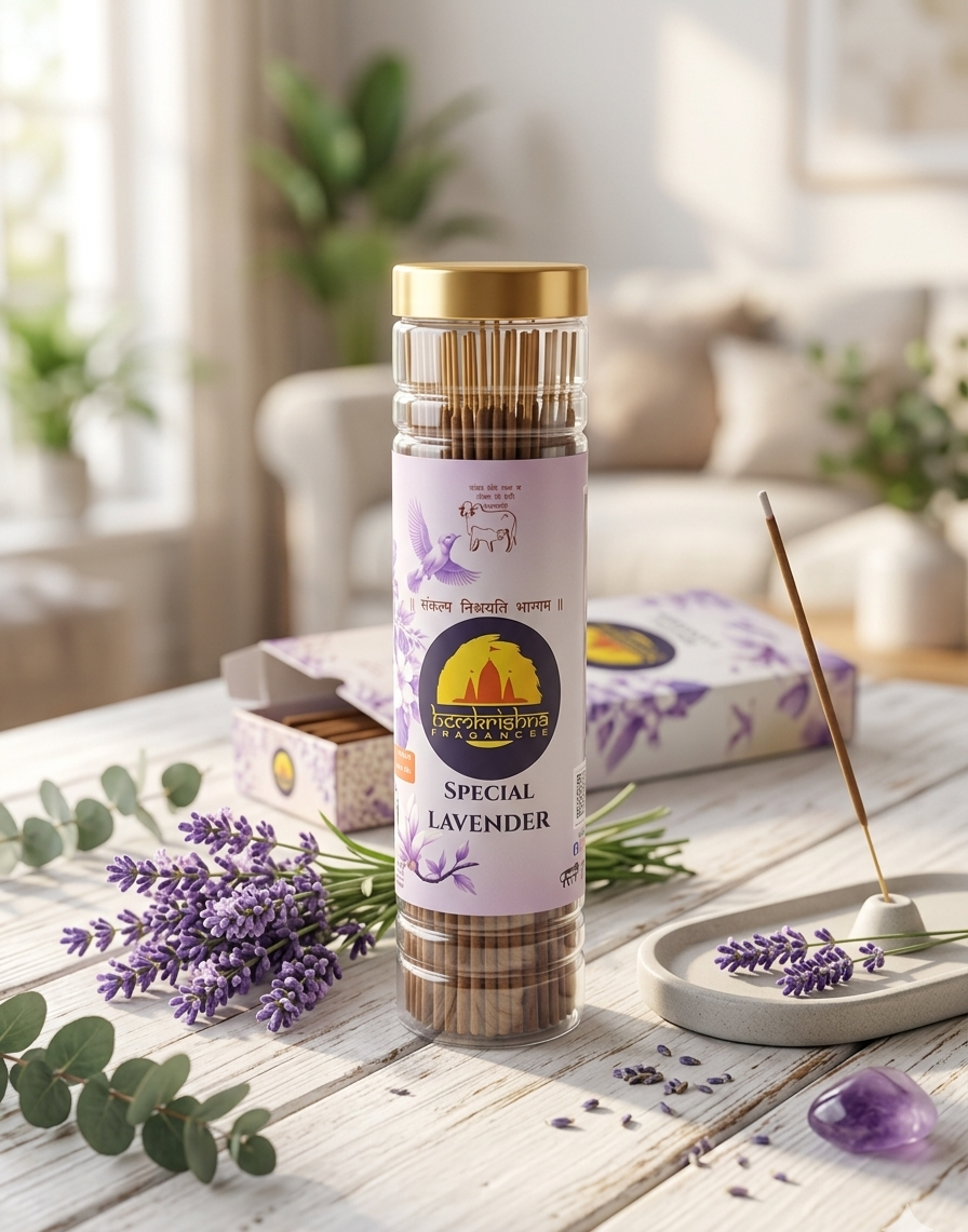 Special lavender incense stick (લૅવેન્ડર અગરબત્તી)