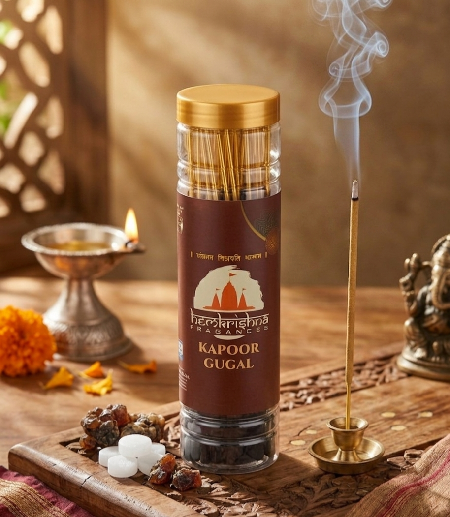 Kapoor gugal incense stick (કપૂર ગુગળ અગરબત્તી)