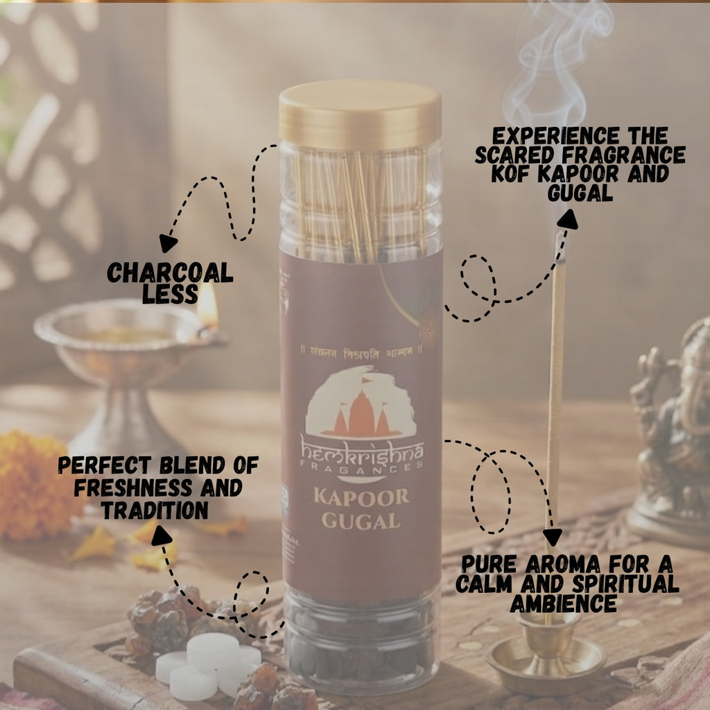 Kapoor gugal incense stick (કપૂર ગુગળ અગરબત્તી)