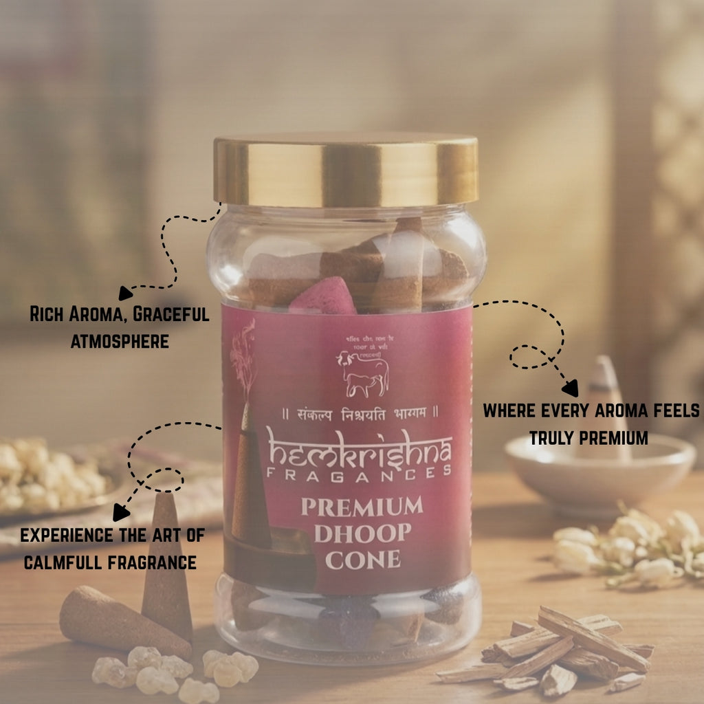 Premium Dhoop cone (ધૂપ કોન)