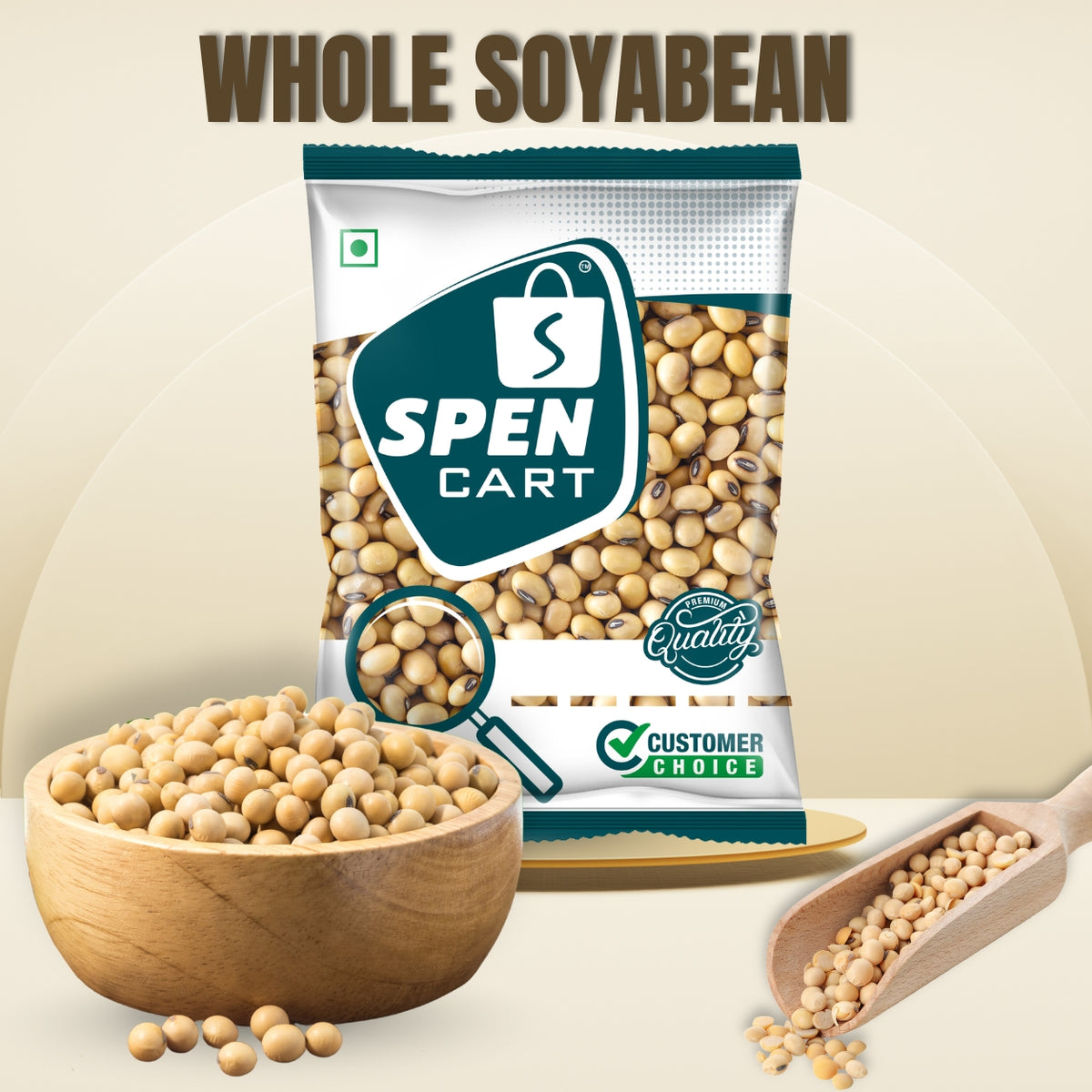 Whole Soybeans (સોયાબિન)